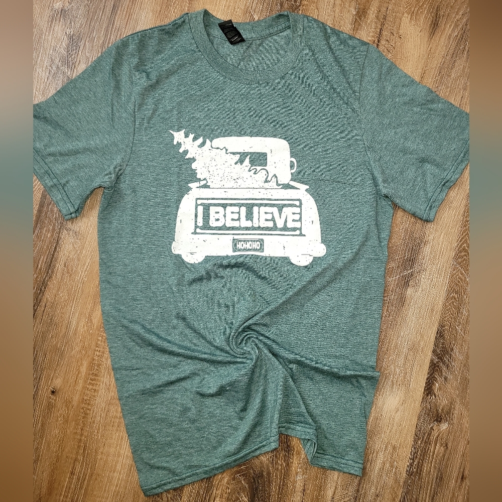 Christmas Believe Tee Boutique Inventory